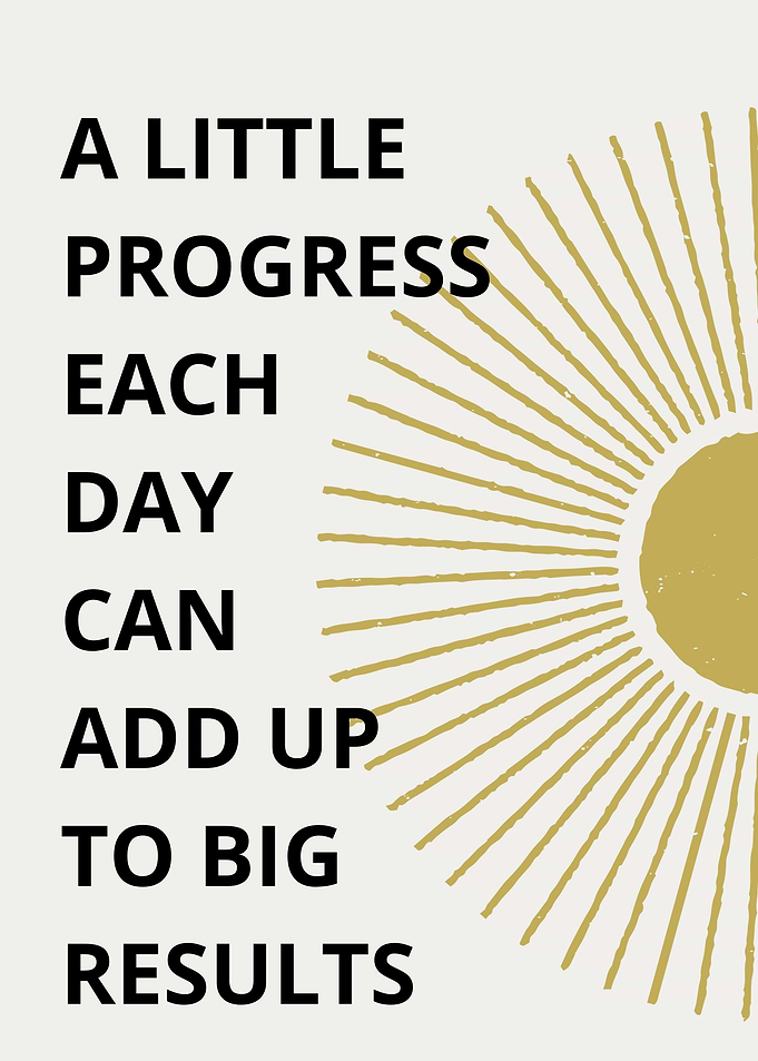 Inspirational Progress Art Print