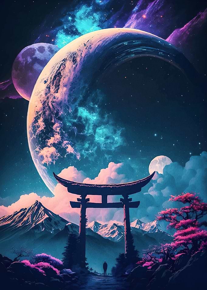 Japanese Gate Mountains