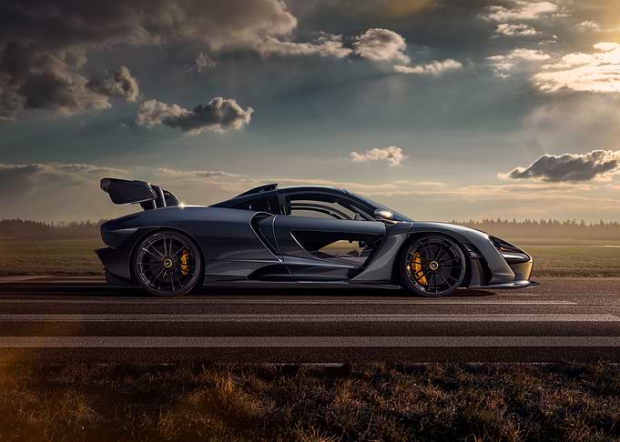 McLaren Senna on the Road