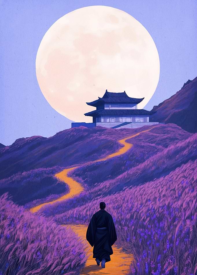 Japanese Full Moon