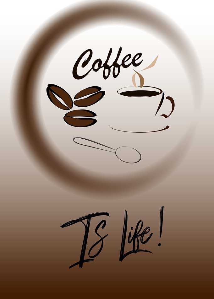 Coffee is Life Illustration