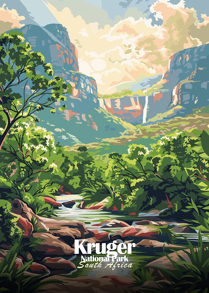 Kruger National Park South Africa Art
