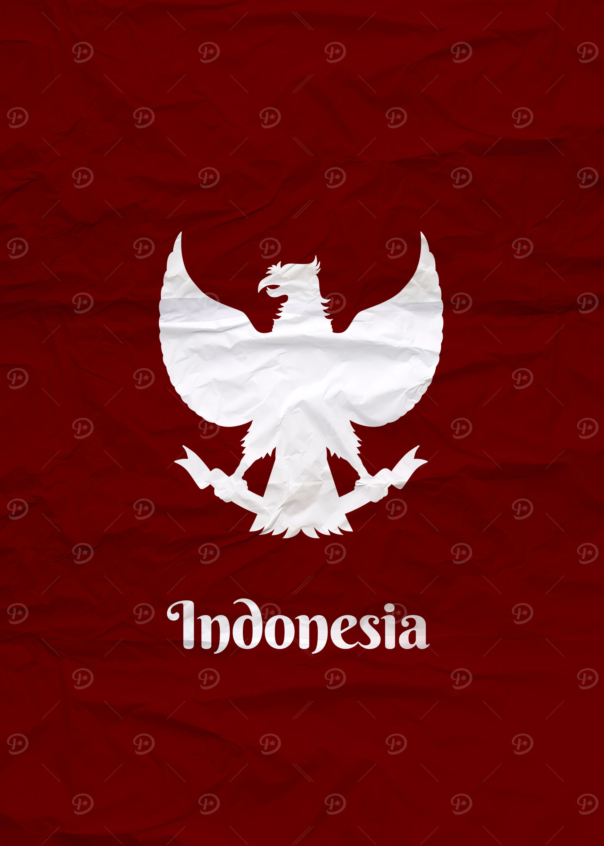 Indonesia Garuda Pancasila Symbol Art