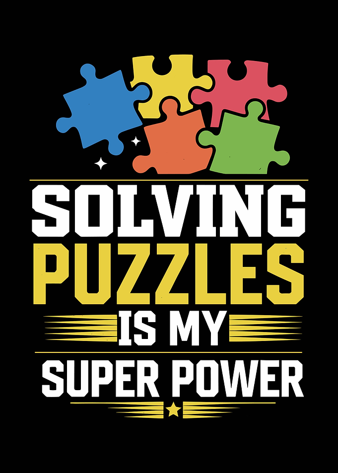 Solving Puzzles is My Super Power