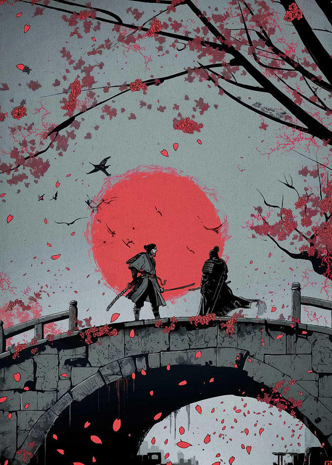 Samurai Duel Stone Bridge