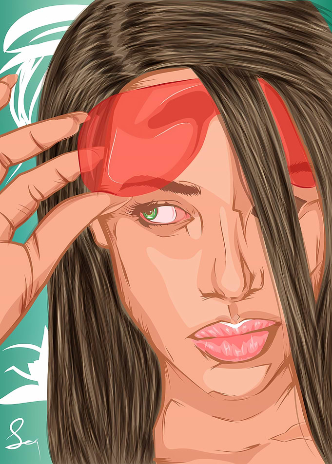 Aaliyah Digital Art