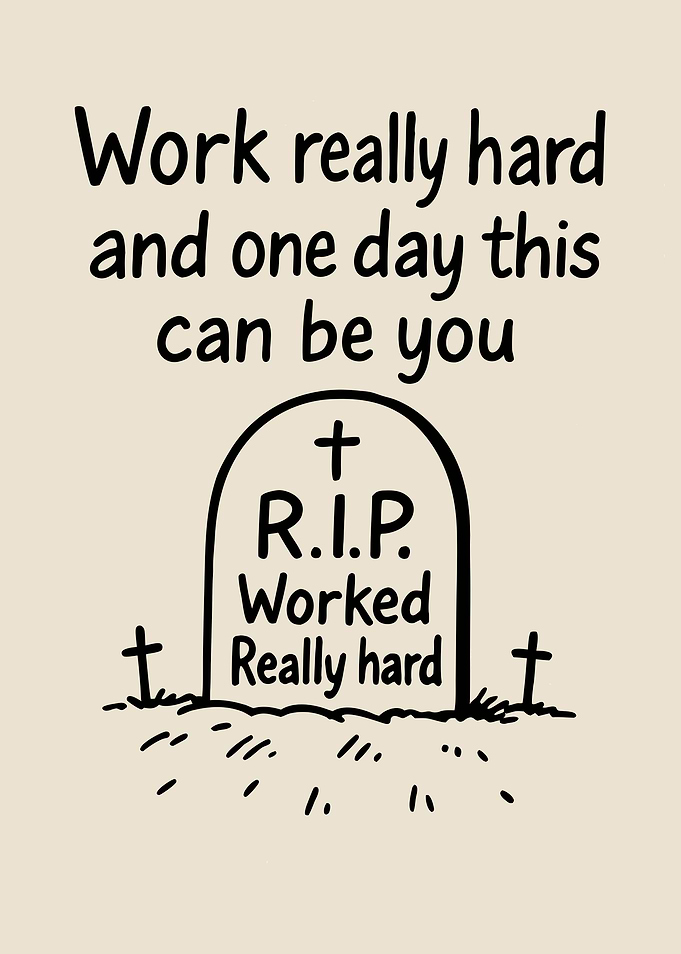 Work Hard, Die Hard Parody