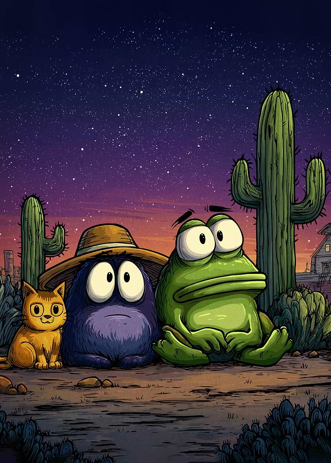Desert Friends Starry Sky