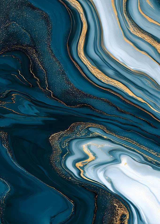 Abstract Gold Marble Texture