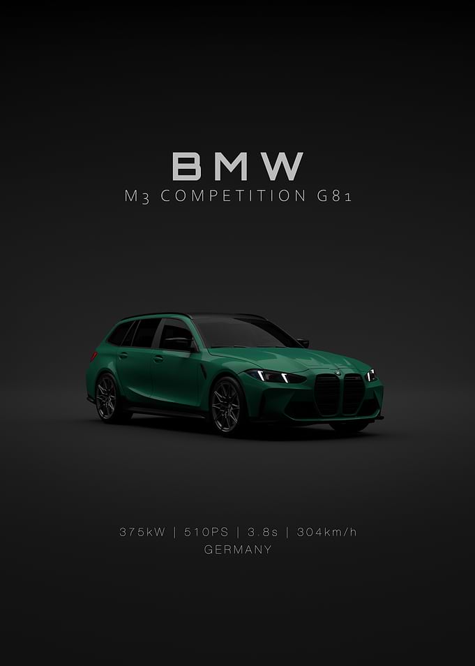 BMW M3 G81 Competition - Front - Specs