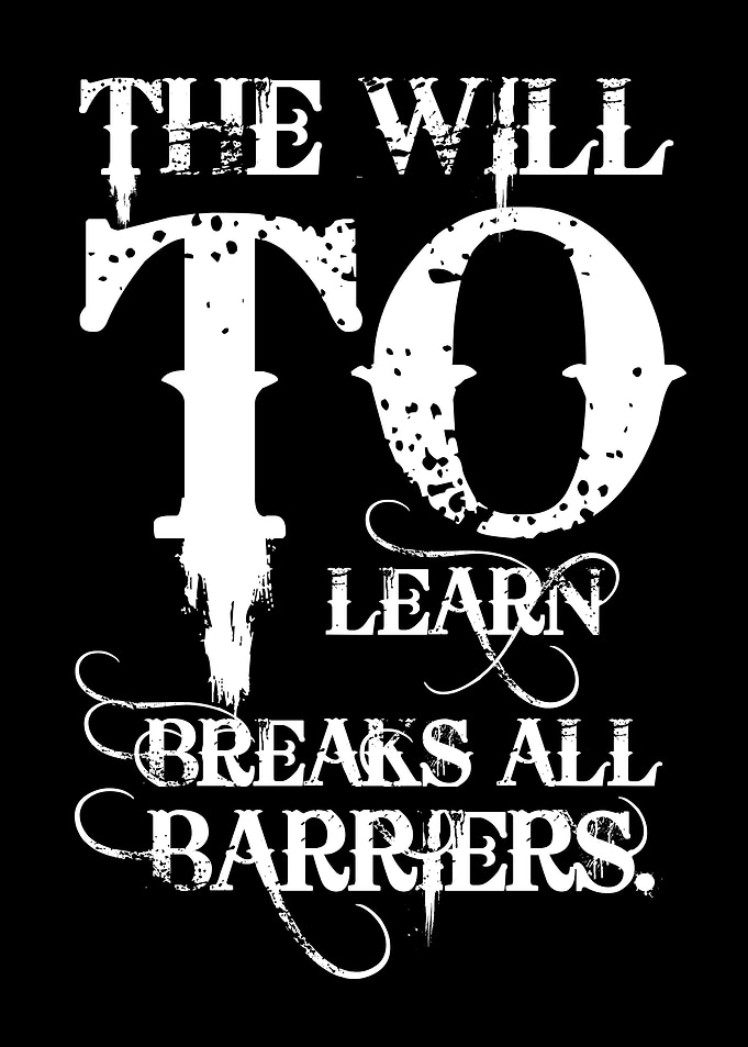 The Will to Learn Typography