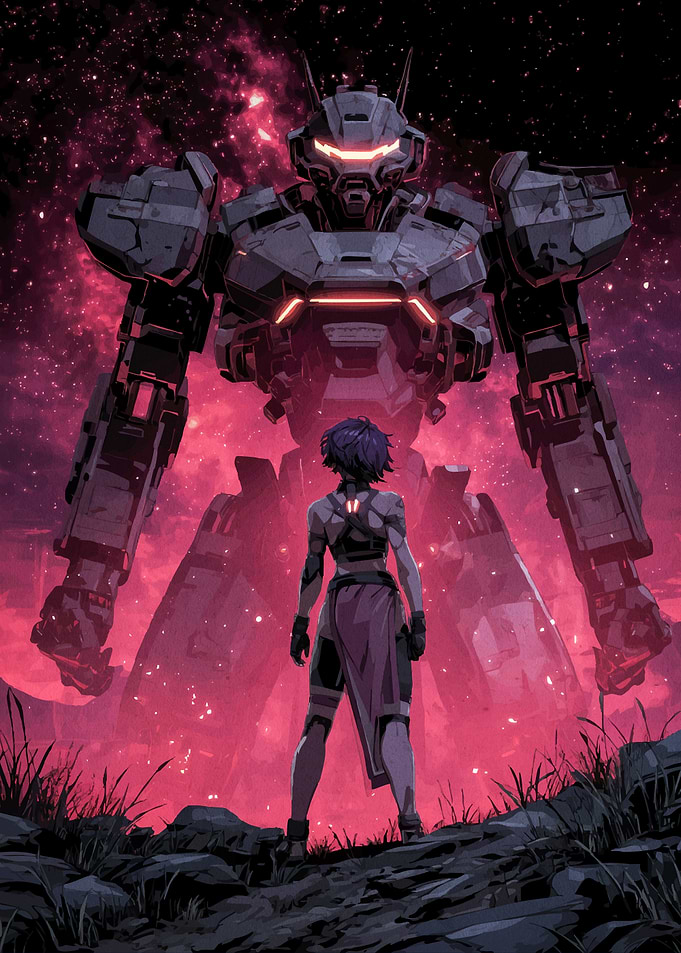 Woman Giant Robot