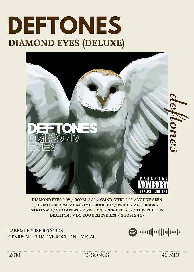 Deftones Diamond Eyes (Deluxe) Album Cover
