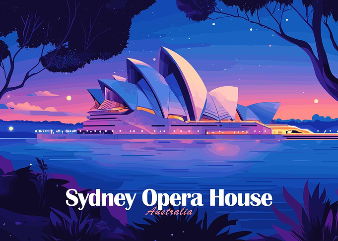 Sydney Opera House at Night