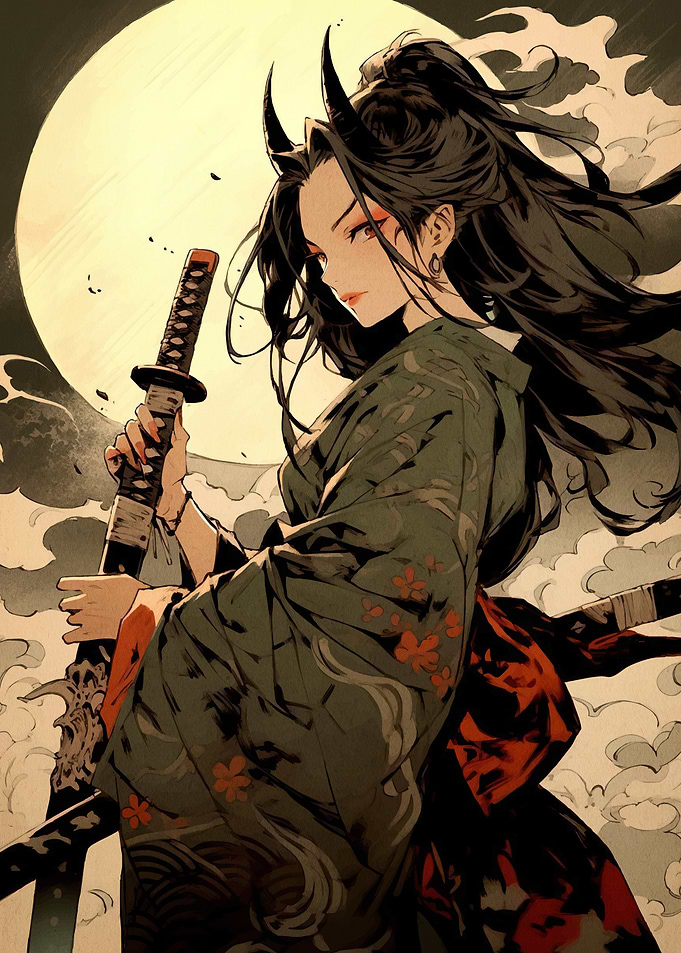 Demon Girl Katana