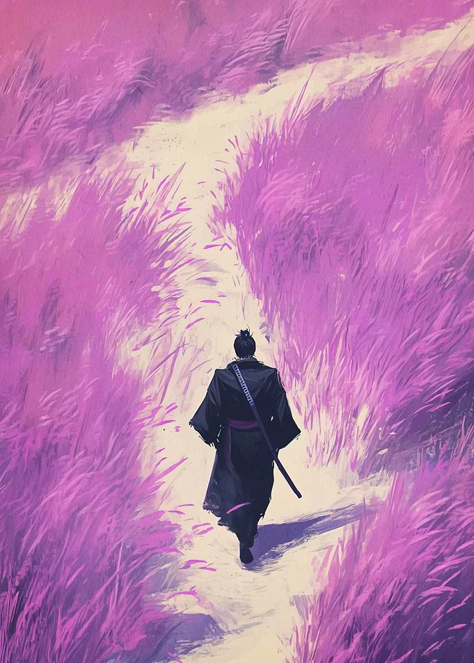 Samurai Field Purple Grass