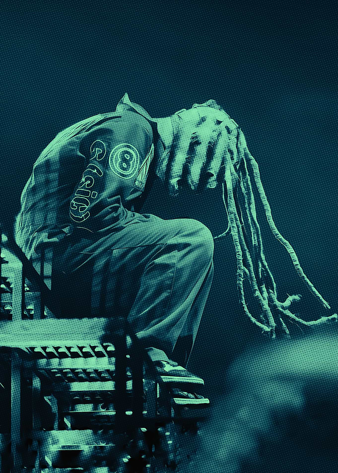 Corey Taylor of Slipknot in Concert
