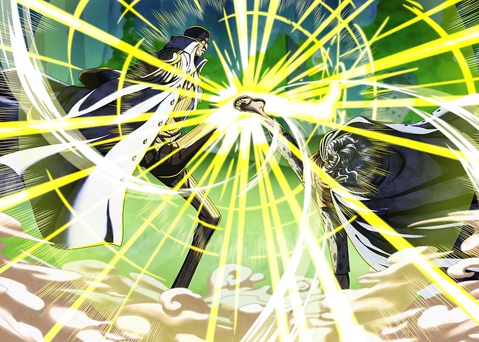 Iconic Painted Kizaru vs Silvers Rayleigh