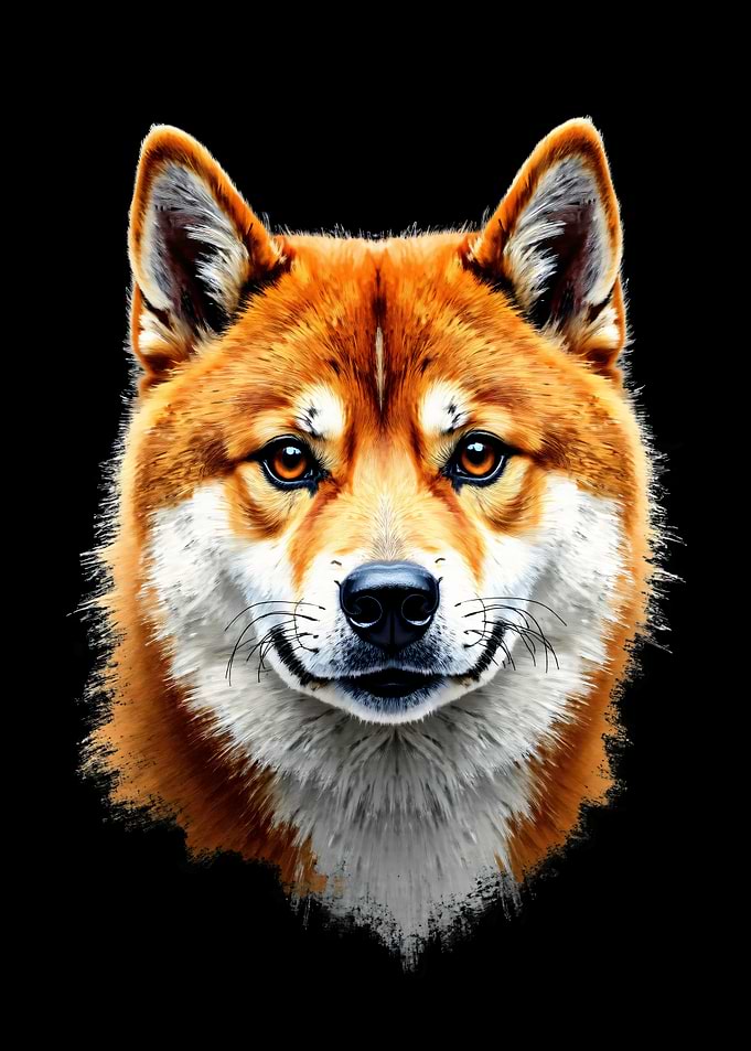 The Shiba Inu Stare