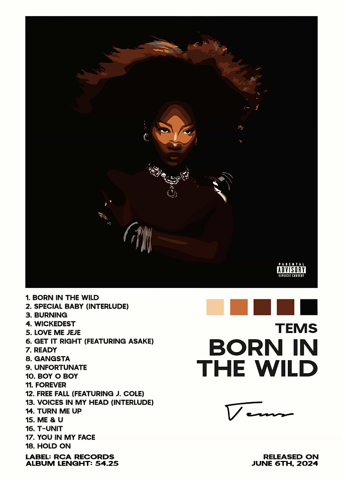 Tems Born in the Wild Album