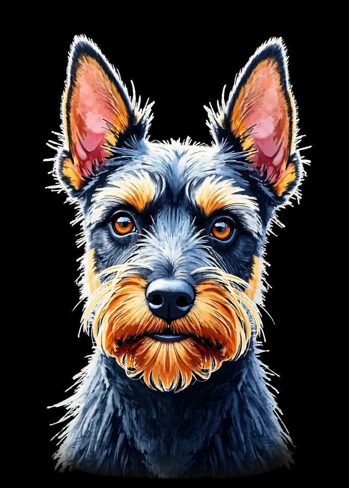 The Miniature Schnauzer Stare