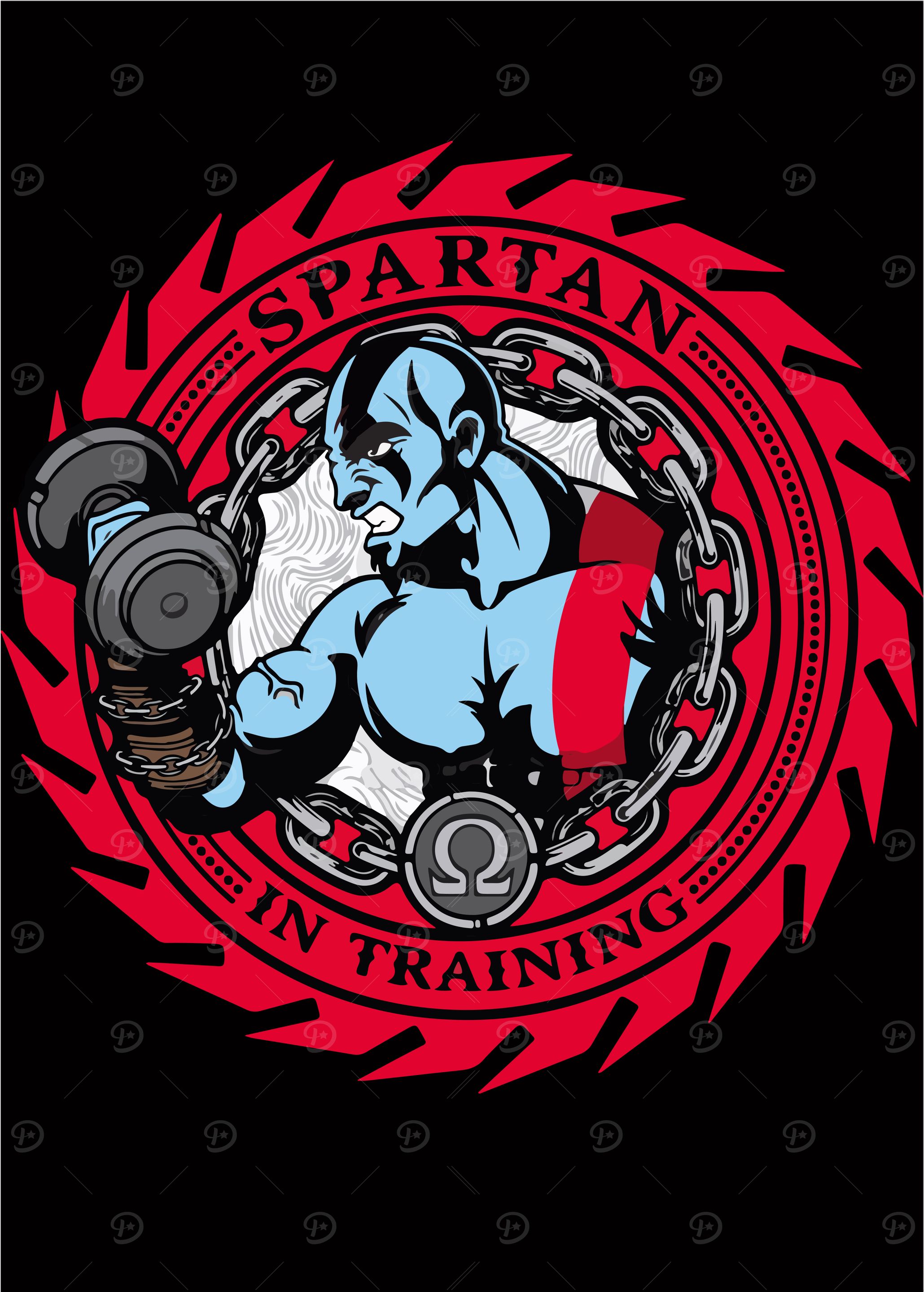 raining Fitness Graphic