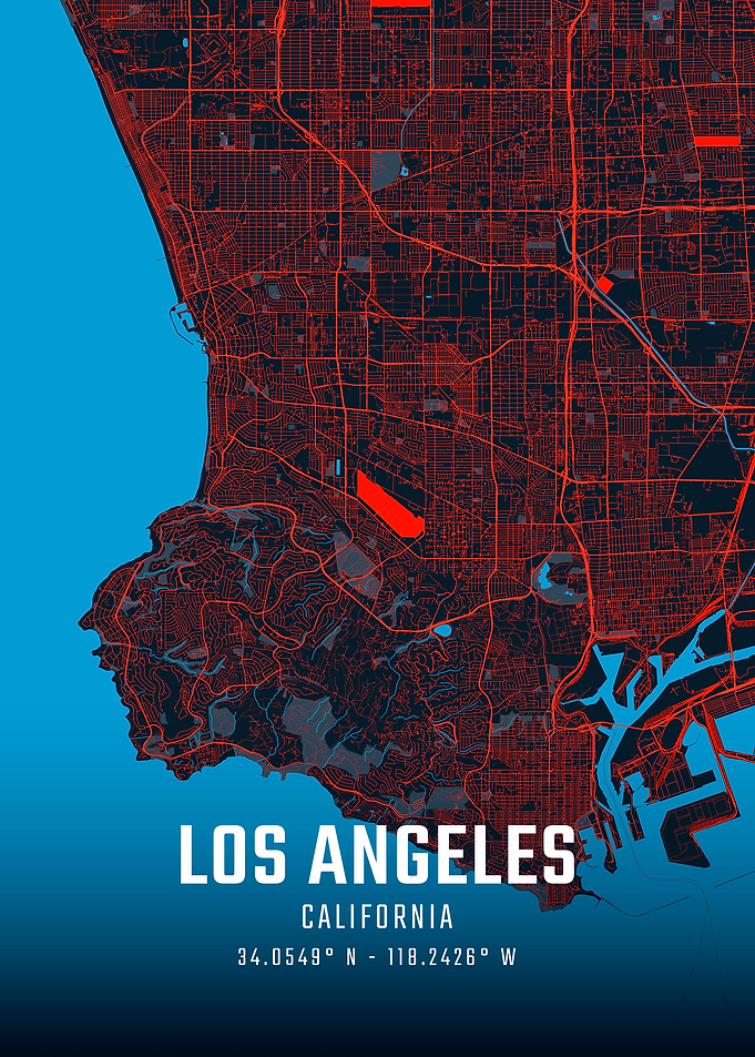 Los Angeles City Map