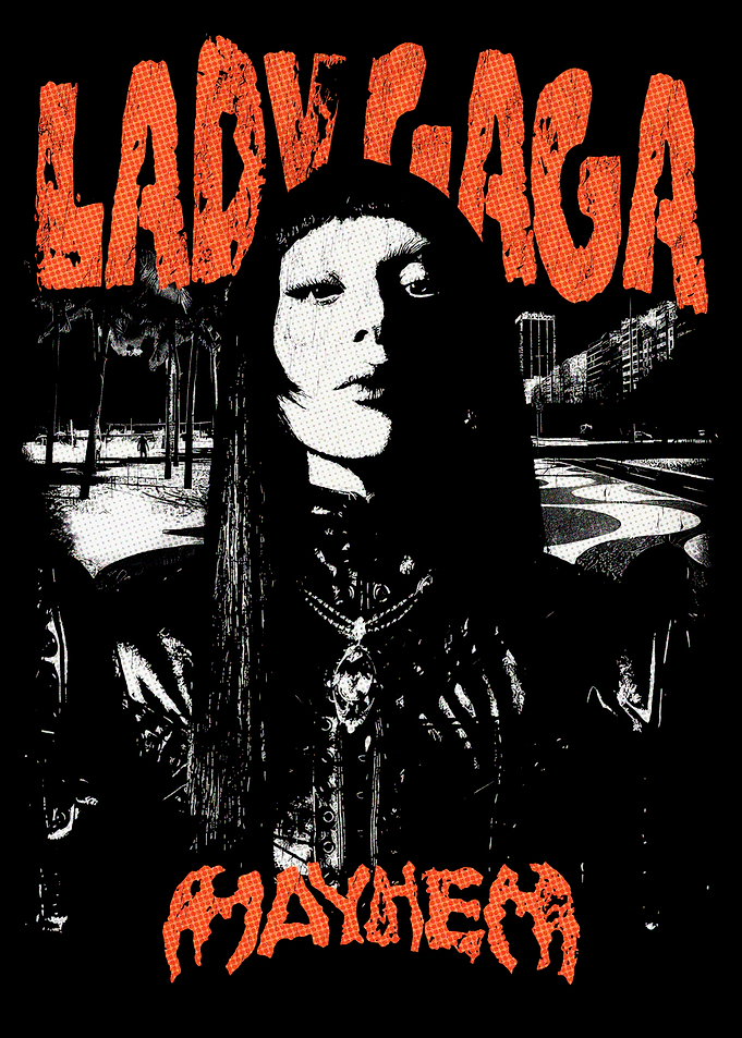 Lady Gaga Mayhem Graphic Art