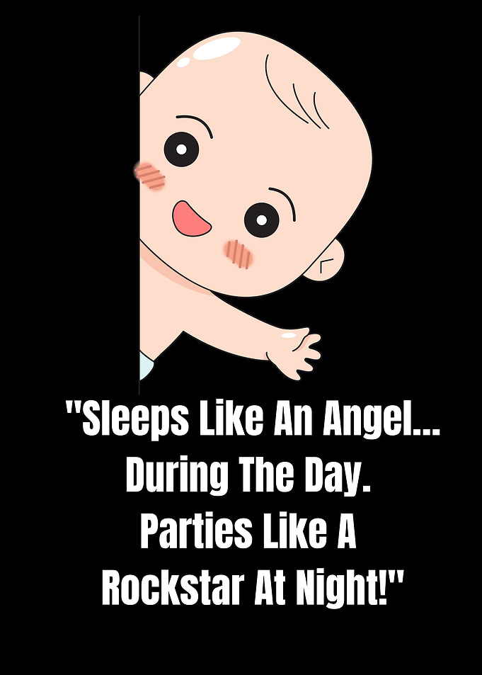 Baby Rockstar Cartoon