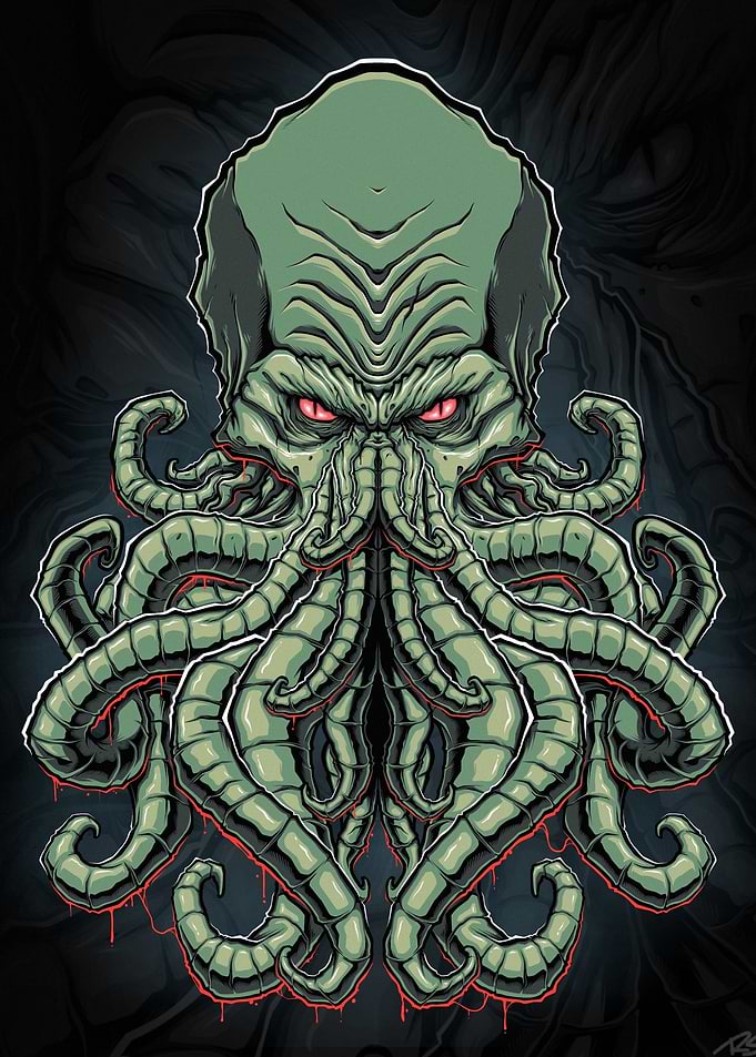 Cthulhu Monster Illustration