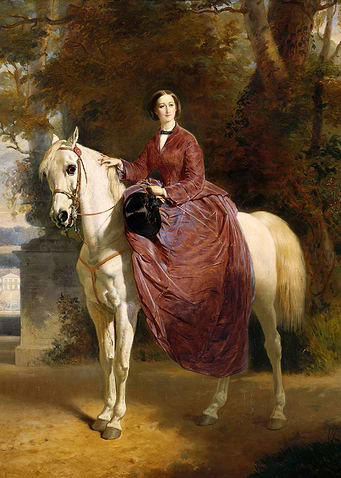 Equestrian Portrait of a Lady