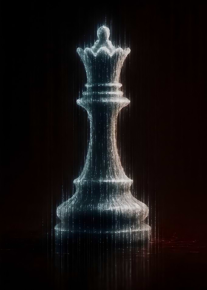 Chess Queen Digital Art