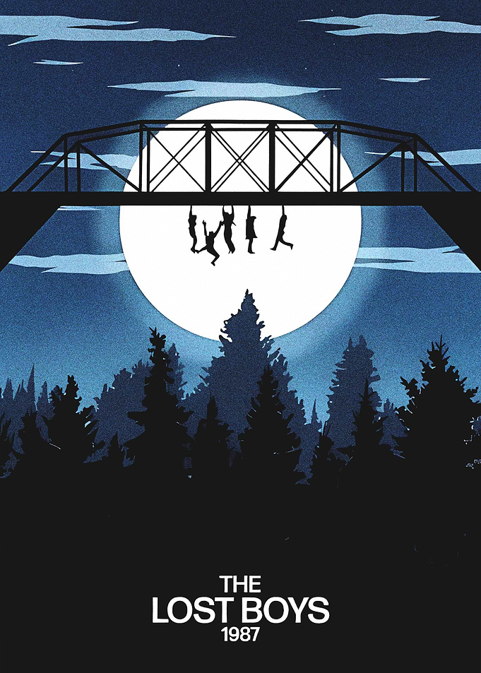 The Lost Boys Movie Poster Art