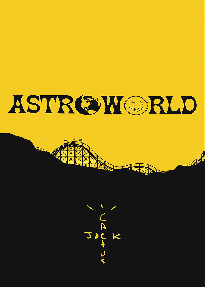 Astroworld Cactus Jack Poster