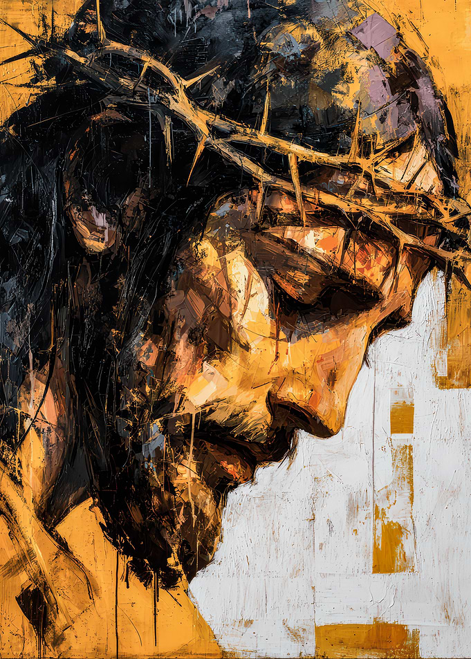 Jesus Christ with Crown of Thorns