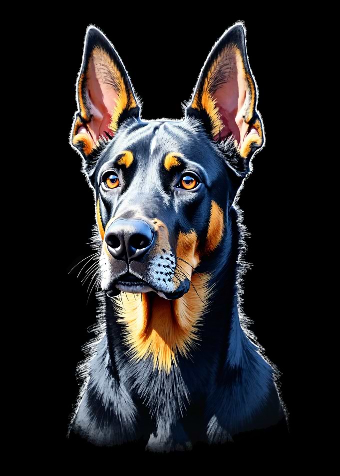The Great Dane Stare