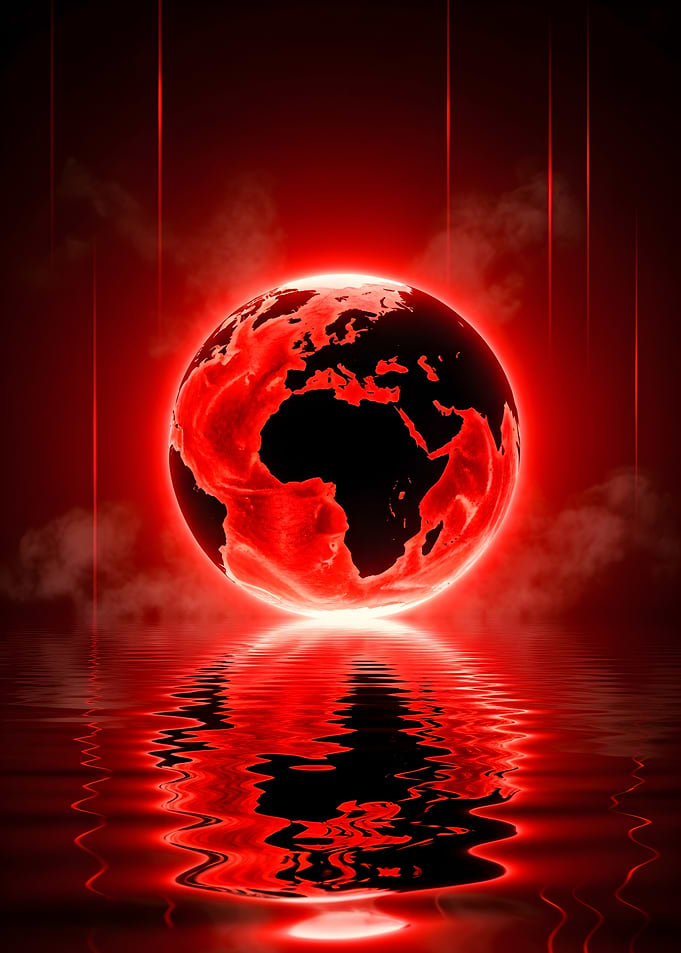 Red Earth Reflection