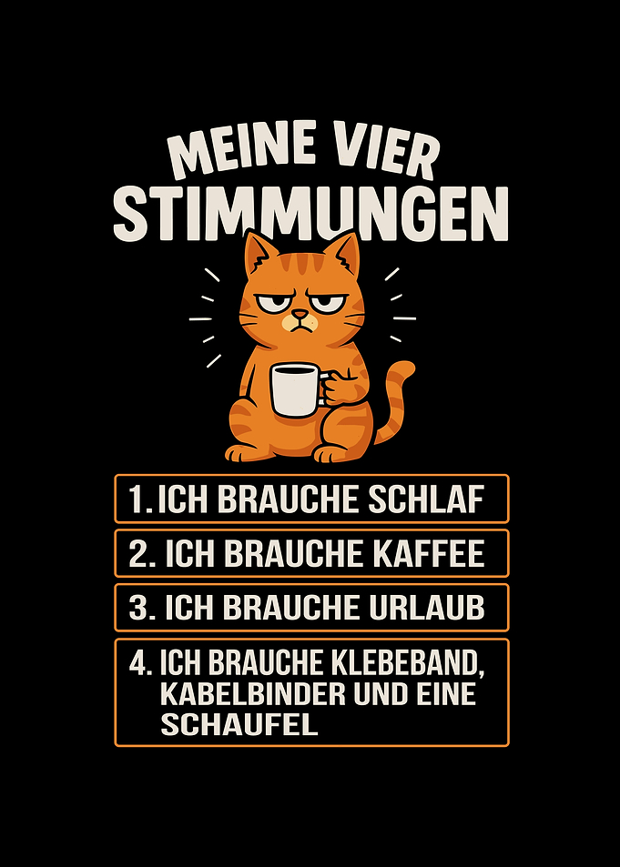 Meine Vier Stimmungen Cat