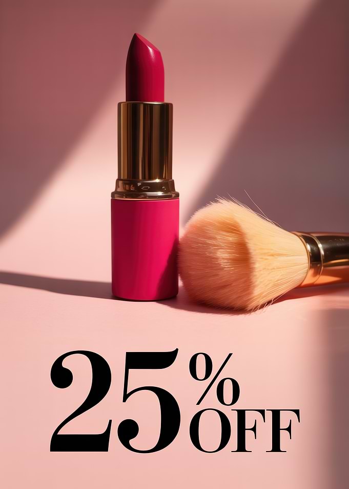 Makeup Sale: Lipstick and Brush