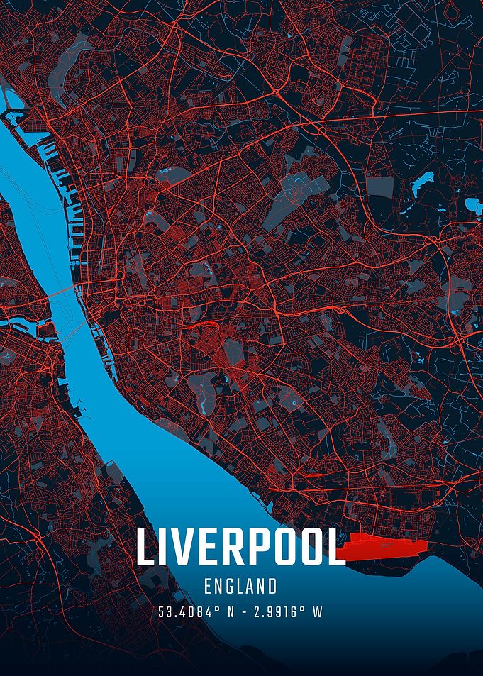 Liverpool City Map