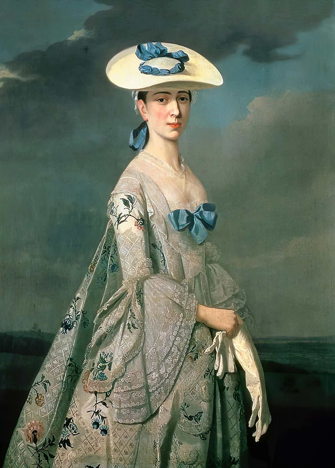 Portrait of a Woman with Hat