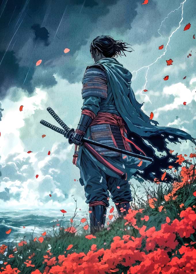 Samurai Warrior Landscape
