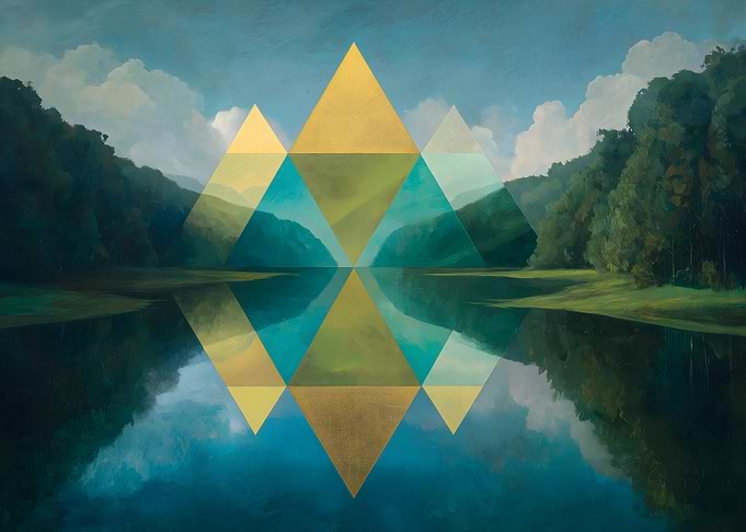 Geometric Landscape Reflection