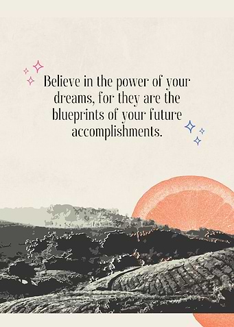 Inspirational Dream Landscape Art Print