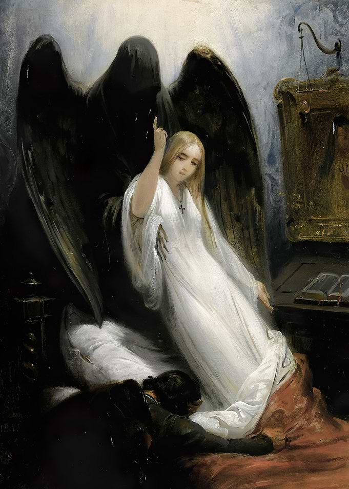 Death and the Maiden Painting
