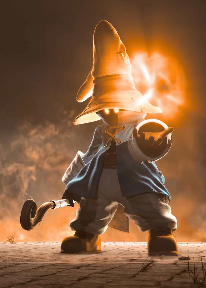 Vivi Ornitier casting magic spell