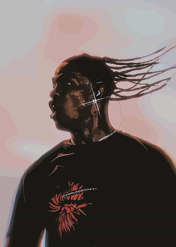 Travis Scott Portrait