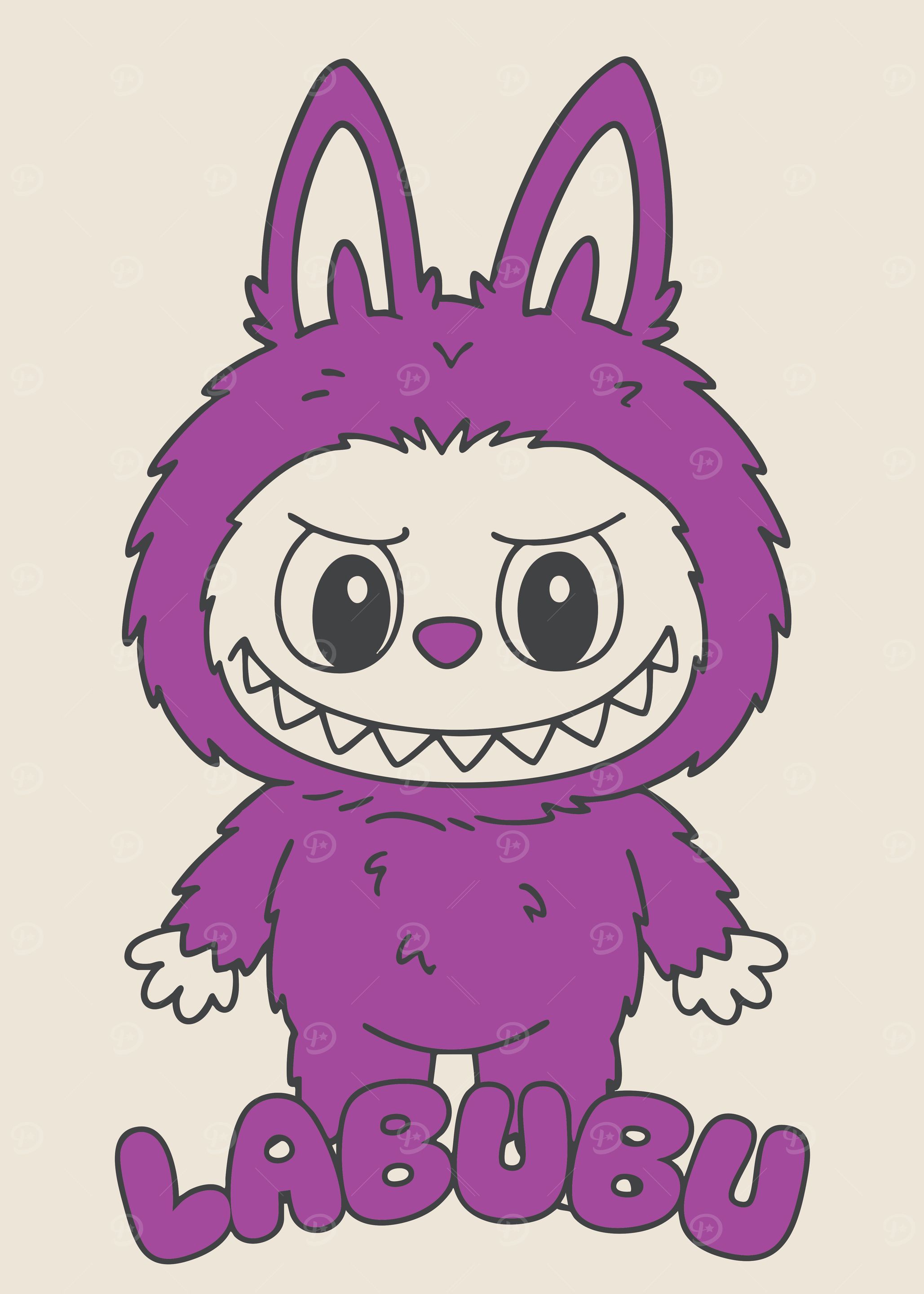 Labubu Character Illustration