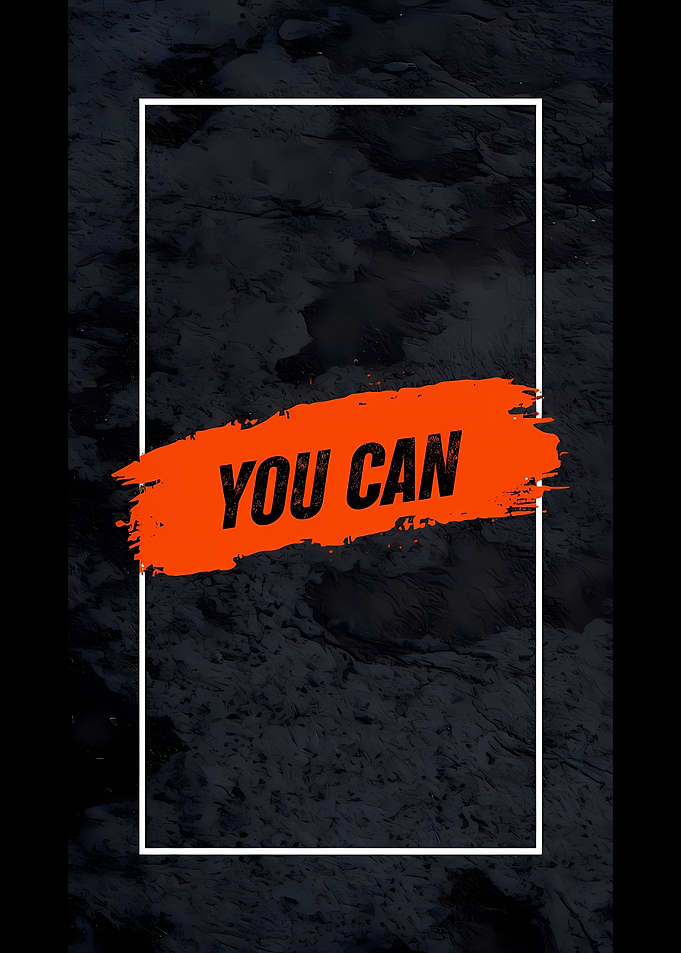 Inspirational You Can Text Art