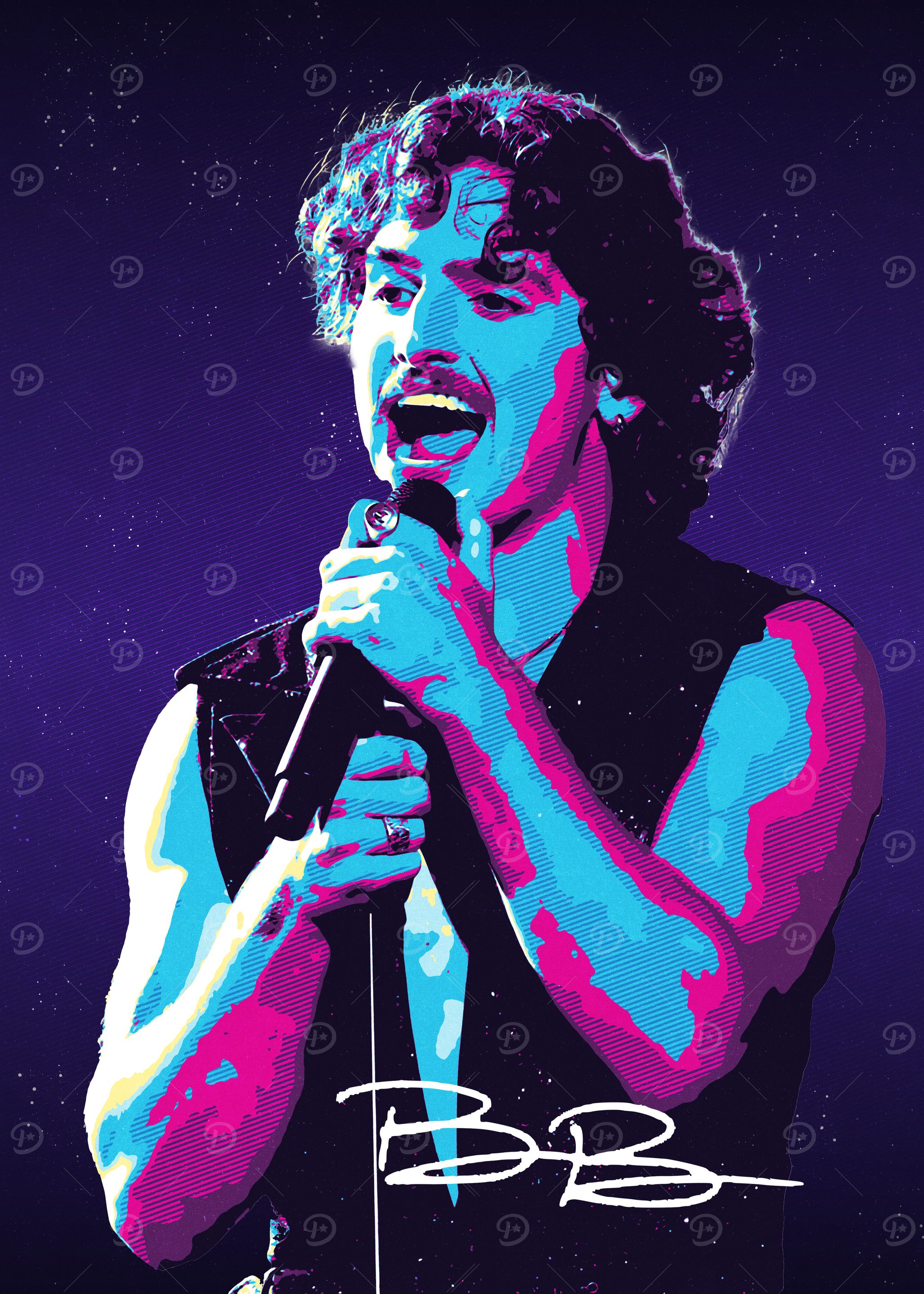 Benson Boone Pop Art Singer